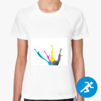 Женская спортивная футболка