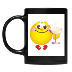 Кружка цветная UV-DTF