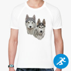 Мужская спортивная футболка