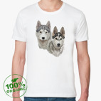 Мужская футболка органик