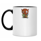 Кружка двухцветная