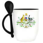 Кружка с ложкой