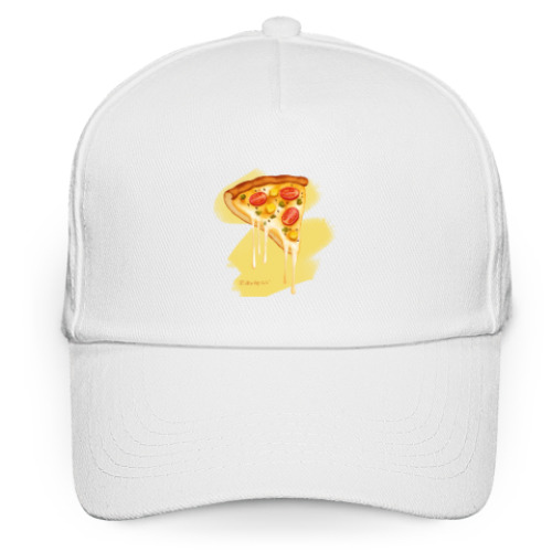 Кепка бейсболка с принтом 'Pizza'