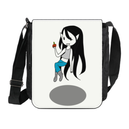 Сумка на плечо (мини-планшет) с принтом Марселин Абадир