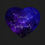 Любовь - это космос, сердце