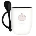 Кружка с ложкой