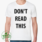 Мужская футболка органик