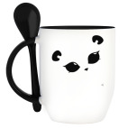 Кружка с ложкой