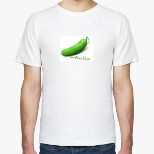 Футболка с принтом Овощь