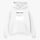 Толстовка худи оверсайз