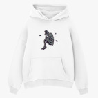 Толстовка худи оверсайз