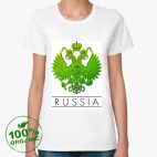 Женская футболка органик