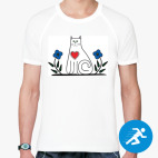 Мужская спортивная футболка