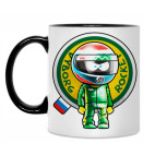 Кружка двухцветная