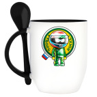 Кружка с ложкой