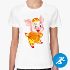 Женская спортивная футболка