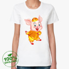 Женская футболка органик