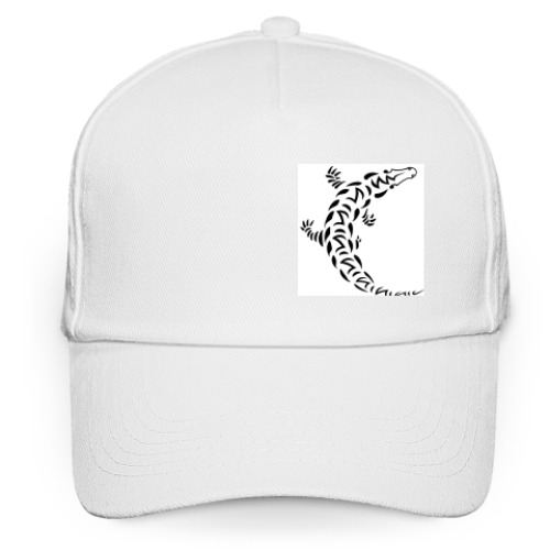 Кепка бейсболка с принтом Крокодил