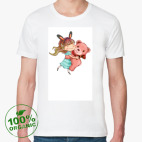 Мужская футболка органик