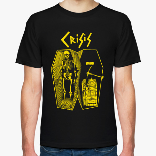 Футболка с принтом Crisis 'No Town Hall'