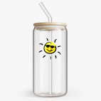 Банка с бамбуковой крышкой