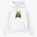 Толстовка худи оверсайз