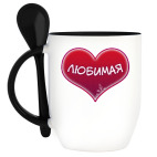 Кружка с ложкой