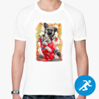 Мужская спортивная футболка