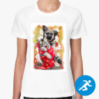 Женская спортивная футболка