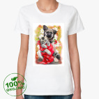 Женская футболка органик