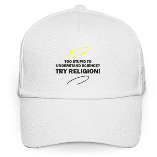 Кепка бейсболка с принтом TRY RELIGION!
