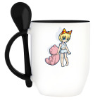 Кружка с ложкой