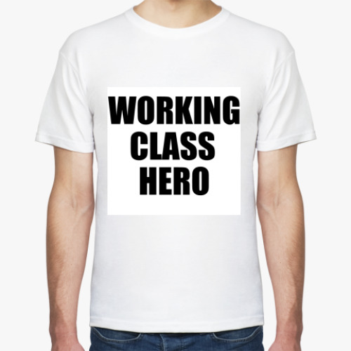 Футболка с принтом John Lennon -Working