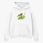 Толстовка худи оверсайз