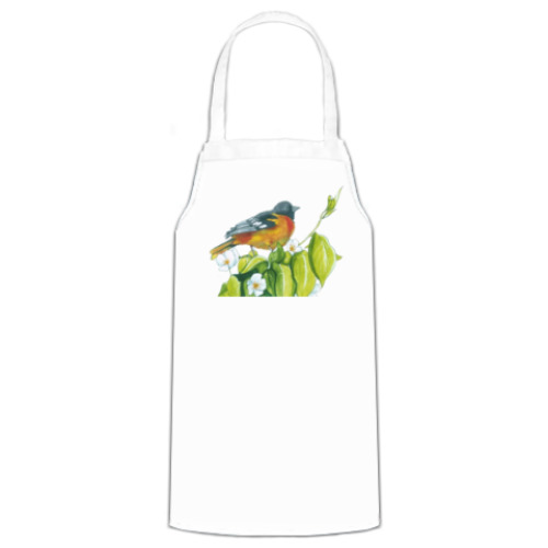 Фартук с принтом Серия: птицы