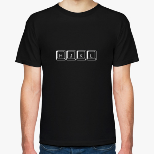 Футболка с принтом HJKL