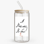 Банка с бамбуковой крышкой