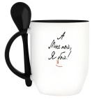 Кружка с ложкой