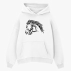 Толстовка худи оверсайз