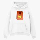 Толстовка худи оверсайз