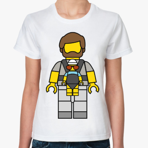 Классическая футболка с принтом Алан (Мальчишник в Вегасе)