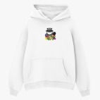 Толстовка худи оверсайз