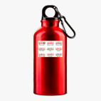 Металлическая бутылка 400 мл UV-DTF