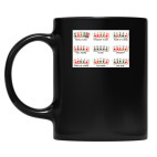 Кружка цветная UV-DTF