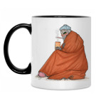 Кружка двухцветная