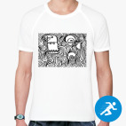 Мужская спортивная футболка