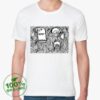 Мужская футболка органик