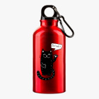 Металлическая бутылка 400 мл UV-DTF