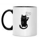 Кружка двухцветная