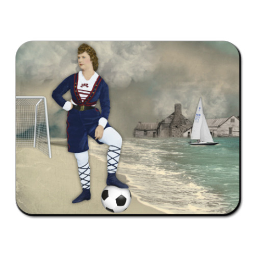 Коврик для мыши с принтом Soccer Dream
